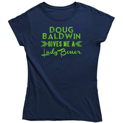Doug Baldwin Gives Me A Lady Boner Seattle Football Player Fan Vintage Classic Navy Blue Ladies T Shirt Doug Baldwin Gives Me A Lady Boner Seattle Football Player Fan Vintage Classic Navy Blue Ladies T Shirt