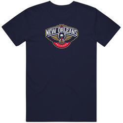 New Orleans Pelicans Blue Vintage Classic Navy Blue T Shirt New Orleans Pelicans Blue Vintage Classic Navy Blue T Shirt