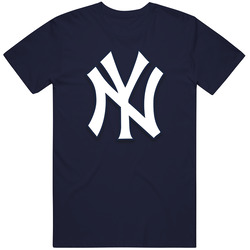 New York Yankees Logo Tee & Vintage Classic Navy Blue T Shirt