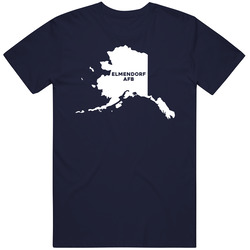 Elmendorf Afb Alaska Custom City Patriotic Usa Vintage Classic Navy Blue T Shirt Elmendorf Afb Alaska Custom City Patriotic Usa Vintage Classic Navy Blue T Shirt