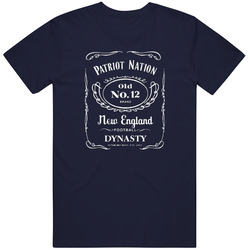 Patriot Nation Jack Daniel's Parody New England Patriots Pats Dynasty Ultimate Football Fan Vintage Classic Navy Blue T Shirt Patriot Nation Jack Daniel's Parody New England Patriots Pats Dynasty Ultimate Football Fan Vintage Classic Navy Blue T Shirt