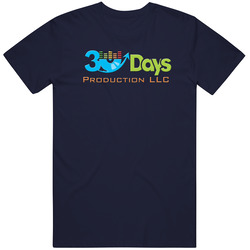 Navy 30 Days Production Official Vintage Classic Navy Blue T Shirt Navy 30 Days Production Official Vintage Classic Navy Blue T Shirt