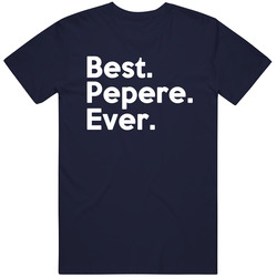 Best Pepere Ever Vintage Classic Navy Blue T Shirt Best Pepere Ever Vintage Classic Navy Blue T Shirt