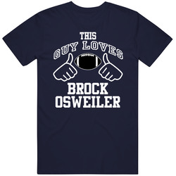This Guy Loves Brock Osweiler Denver Football Fan Sports T Shirts Vintage Classic Navy Blue T Shirt This Guy Loves Brock Osweiler Denver Football Fan Sports T Shirts Vintage Classic Navy Blue T Shirt
