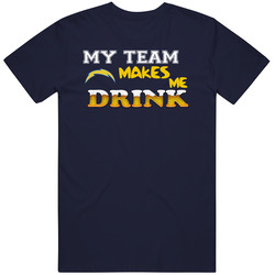 San Diego Chargers, Chargers Shirt, My Team Makes Me Drink, Football Vintage Classic Navy Blue T Shirt San Diego Chargers, Chargers Shirt, My Team Makes Me Drink, Football Vintage Classic Navy Blue T Shirt