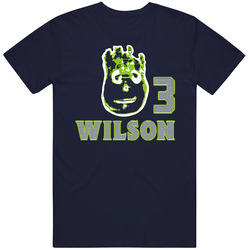 Russell Wilson Quarterback Cast Away Movie Seattle Football Seahawks Vintage Classic Navy Blue T Shirt Russell Wilson Quarterback Cast Away Movie Seattle Football Seahawks Vintage Classic Navy Blue T Shirt