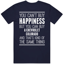 Buy A Chevrolet Colorado Happiness Car Lover Vintage Classic Navy Blue T Shirt