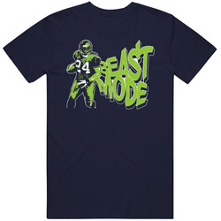 Marshawn Lynch Beast Mode Football Seattle Rb Vintage Classic Navy Blue T Shirt Marshawn Lynch Beast Mode Football Seattle Rb Vintage Classic Navy Blue T Shirt
