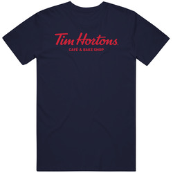 Tim Hortons Fast Food Logo Cool Gift Vintage Classic Navy Blue T Shirt Tim Hortons Fast Food Logo Cool Gift Vintage Classic Navy Blue T Shirt