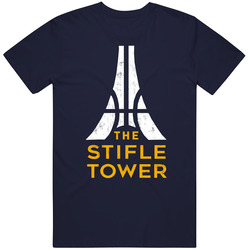 Stifle Tower Rudy Gobert French Utah Basketball Player Fan Vintage Classic Navy Blue T Shirt Stifle Tower Rudy Gobert French Utah Basketball Player Fan Vintage Classic Navy Blue T Shirt