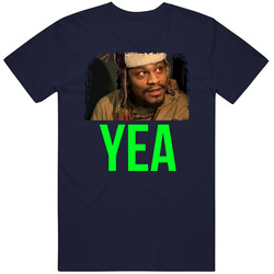 Marshawn Lynch Interview Seahawks Football Vintage Classic Navy Blue T Shirt Marshawn Lynch Interview Seahawks Football Vintage Classic Navy Blue T Shirt