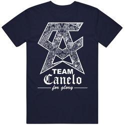 Team Canelo For Glory Navy Vintage Classic Navy Blue T Shirt Team Canelo For Glory Navy Vintage Classic Navy Blue T Shirt