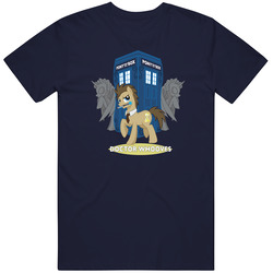 My Little Pony Dr Whooves Vintage Classic Navy Blue T Shirt My Little Pony Dr Whooves Vintage Classic Navy Blue T Shirt