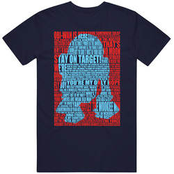 Episode Iv Vintage Classic Navy Blue T Shirt