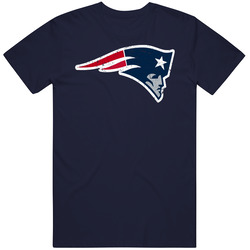 New England Patriots 2 Distressed Vintage Classic Navy Blue T Shirt New England Patriots 2 Distressed Vintage Classic Navy Blue T Shirt