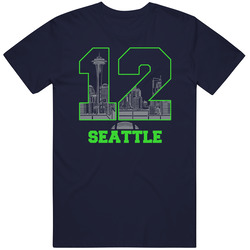 Cool Seattle Seahawks 12th Man T Shir Vintage Classic Navy Blue T Shirt Cool Seattle Seahawks 12th Man T Shir Vintage Classic Navy Blue T Shirt