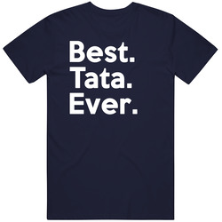 Best Tata Ever Vintage Classic Navy Blue T Shirt Best Tata Ever Vintage Classic Navy Blue T Shirt