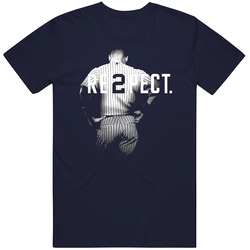 Nvy Respect Derek Jeter Re2pect Vintage Classic Navy Blue T Shirt Nvy Respect Derek Jeter Re2pect Vintage Classic Navy Blue T Shirt