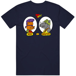 Teenage Mutant Ninja Turtles Bebop Rocksteady Cartoon Vintage Classic Navy Blue T Shirt Teenage Mutant Ninja Turtles Bebop Rocksteady Cartoon Vintage Classic Navy Blue T Shirt