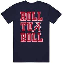 Alabama Roll Tua Roll College Football Sports Vintage Classic Navy Blue T Shirt Alabama Roll Tua Roll College Football Sports Vintage Classic Navy Blue T Shirt