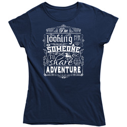 Help Wanted White Design Vintage Classic Navy Blue Ladies T Shirt Help Wanted White Design Vintage Classic Navy Blue Ladies T Shirt