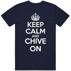 Keep Calm And Chive On Kcco Carry On Navy Blue Vintage Classic Navy Blue T Shirt Keep Calm And Chive On Kcco Carry On Navy Blue Vintage Classic Navy Blue T Shirt