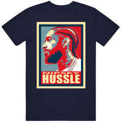 Nipsey Hussle Ob 1 Navy Vintage Classic Navy Blue T Shirt Nipsey Hussle Ob 1 Navy Vintage Classic Navy Blue T Shirt