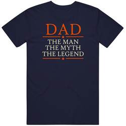Dad The Man The Mirtyth The Legend Vintage Classic Navy Blue T Shirt Dad The Man The Mirtyth The Legend Vintage Classic Navy Blue T Shirt