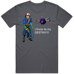 Its My Destiny Vintage Charcoal Grey Unisex Cotton T Shirt Its My Destiny Vintage Charcoal Grey Unisex Cotton T Shirt