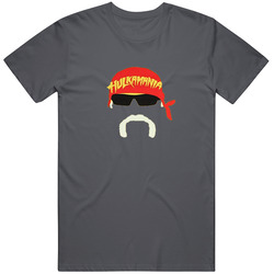 Hogan2 Vintage Charcoal Grey Unisex Cotton T Shirt Hogan2 Vintage Charcoal Grey Unisex Cotton T Shirt