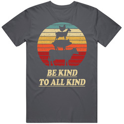 Be Kind To All Kind Charcoal Vintage Charcoal Grey Unisex Cotton T Shirt Be Kind To All Kind Charcoal Vintage Charcoal Grey Unisex Cotton T Shirt
