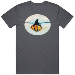 Go Vintage Charcoal Grey Unisex Cotton T Shirt Go Vintage Charcoal Grey Unisex Cotton T Shirt