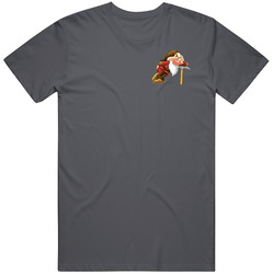 7 Dwarfs Grumpy Small Emblem Vintage Charcoal Grey Unisex Cotton T Shirt 7 Dwarfs Grumpy Small Emblem Vintage Charcoal Grey Unisex Cotton T Shirt