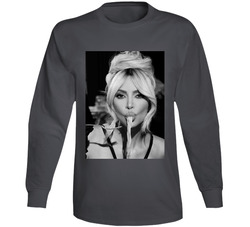 Kim Kardashian Ciao Dolce And Gabana Pasta Eating Italy Vintage Charcoal Grey Unisex Cotton Long Sleeve T Shirt Kim Kardashian Ciao Dolce And Gabana Pasta Eating Italy Vintage Charcoal Grey Unisex Cotton Long Sleeve T Shirt