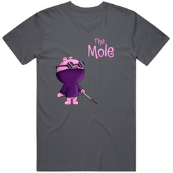 Happy Tree Friends The Mole Vintage Charcoal Grey Unisex Cotton T Shirt Happy Tree Friends The Mole Vintage Charcoal Grey Unisex Cotton T Shirt