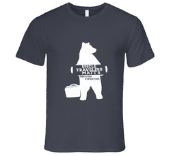 Uncle Traveling Matt Vintage Charcoal Grey Unisex Cotton T Shirt