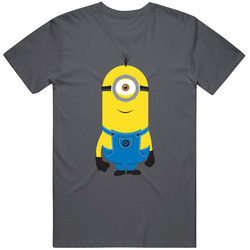 Minion Friend! Vintage Charcoal Grey Unisex Cotton T Shirt Minion Friend! Vintage Charcoal Grey Unisex Cotton T Shirt