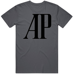 Audemars Piguet Watches Trending Rappers Logo Vintage Charcoal Grey Unisex Cotton T Shirt Audemars Piguet Watches Trending Rappers Logo Vintage Charcoal Grey Unisex Cotton T Shirt