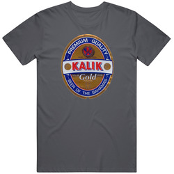 Kalik Vintage Charcoal Grey Unisex Cotton T Shirt Kalik Vintage Charcoal Grey Unisex Cotton T Shirt