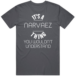 Its A Thing You Wouldnt Understand Luis De Narvaez Vintage Charcoal Grey Unisex Cotton T Shirt