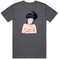 Hinata Vintage Charcoal Grey Unisex Cotton T Shirt Hinata Vintage Charcoal Grey Unisex Cotton T Shirt
