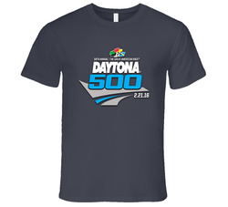 Daytona February 21st 500th Annual Vintage Charcoal Grey Unisex Cotton T Shirt Daytona February 21st 500th Annual Vintage Charcoal Grey Unisex Cotton T Shirt