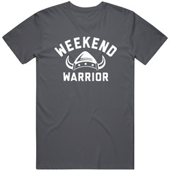 Weekend Wa Vintage Charcoal Grey Unisex Cotton T Shirt