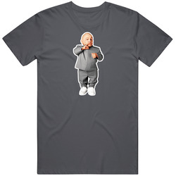 Mini Me, T-Shirt, Austin Powers, Goldmember, Vern Troyer, Mike Meyer, Bond, 007, Dr. No Vintage Charcoal Grey Unisex Cotton T Shirt Mini Me, T-Shirt, Austin Powers, Goldmember, Vern Troyer, Mike Meyer, Bond, 007, Dr. No Vintage Charcoal Grey Unisex Cotton T Shirt
