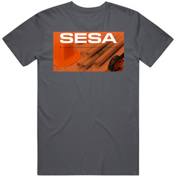 Sesa Reno 2020 Vintage Charcoal Grey Unisex Cotton T Shirt
