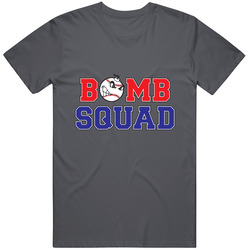 Adult Bomb Squad Vintage Charcoal Grey Unisex Cotton T Shirt Adult Bomb Squad Vintage Charcoal Grey Unisex Cotton T Shirt