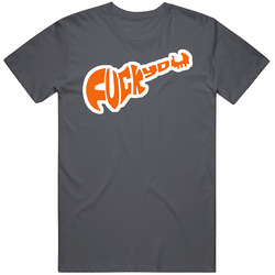 F Word Guitar Retro Slash Swear Offensive Vintage Charcoal Grey Unisex Cotton T Shirt F Word Guitar Retro Slash Swear Offensive Vintage Charcoal Grey Unisex Cotton T Shirt