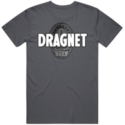 Dragnet Classic Tv Show Police Vintage Charcoal Grey Unisex Cotton T Shirt Dragnet Classic Tv Show Police Vintage Charcoal Grey Unisex Cotton T Shirt
