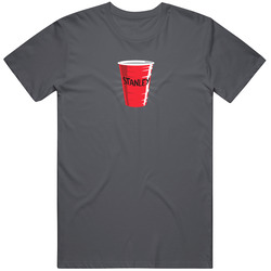 Stanley's Cup Vintage Charcoal Grey Unisex Cotton T Shirt Stanley's Cup Vintage Charcoal Grey Unisex Cotton T Shirt