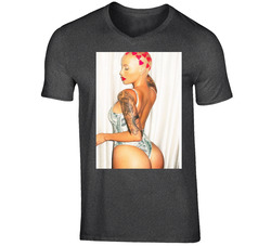 Amber Rose Bikini Trendy Muva Social Media Funny Vintage Charcoal Grey Unisex Cotton T Shirt Amber Rose Bikini Trendy Muva Social Media Funny Vintage Charcoal Grey Unisex Cotton T Shirt